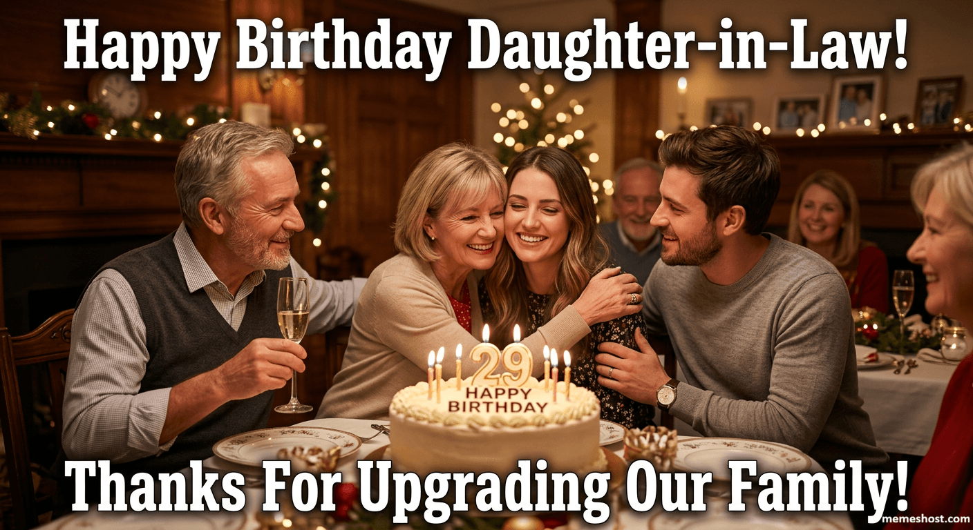 Happy Birthday, Daughter-in-Law Meme