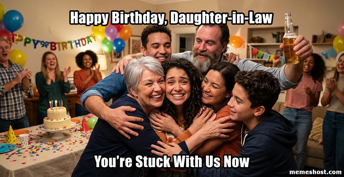 Happy Birthday, Daughter-in-Law Meme