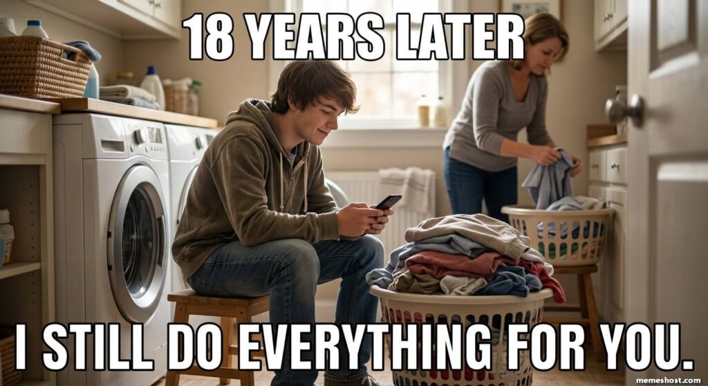 18th Birthday Meme from Mom