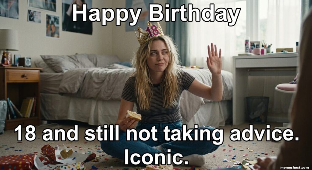 18th Birthday Memes for Her