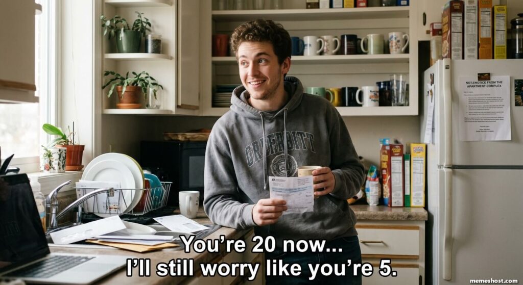 20th Birthday Meme from Mom