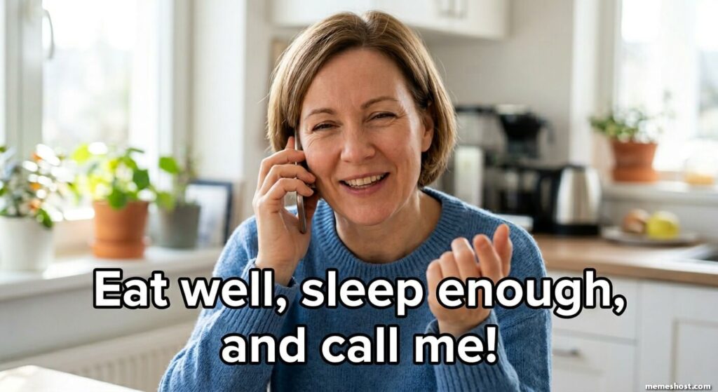 20th Birthday Meme from Mom