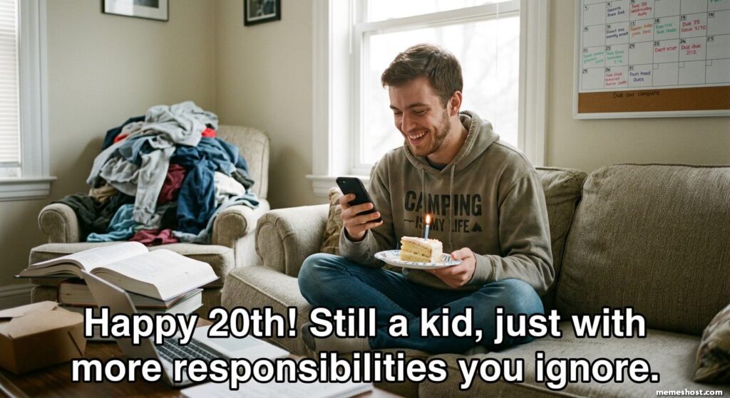 20th Birthday Memes for Him