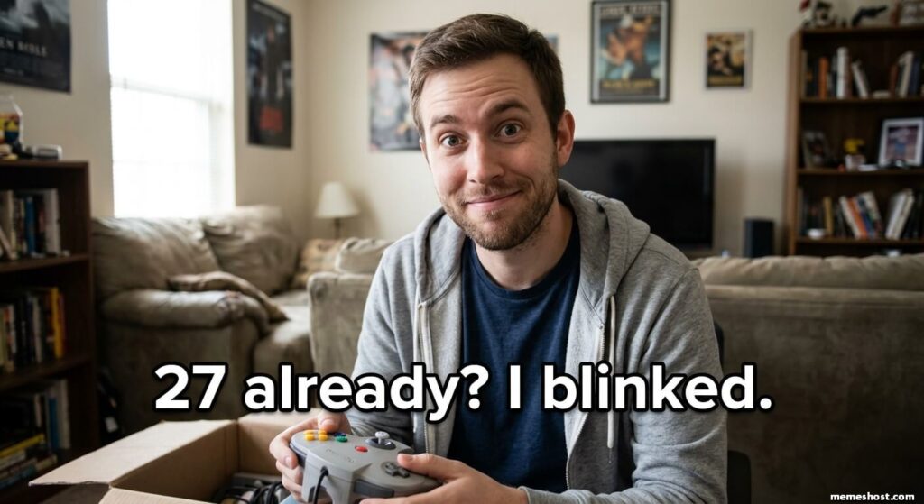 27th Birthday Meme for Son
