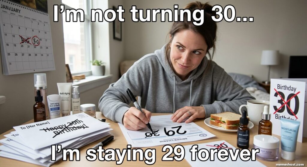 29th Birthday Meme for Her