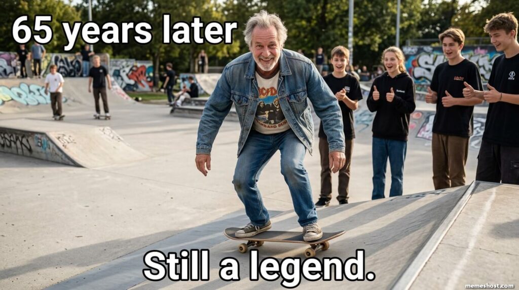 65th Birthday Meme for Him