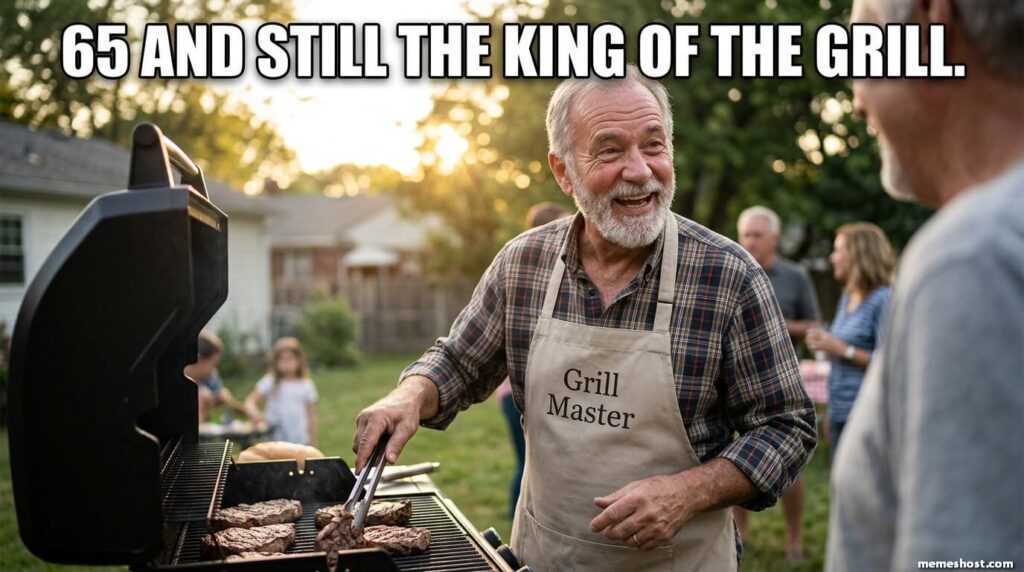 65th Birthday Meme for Him