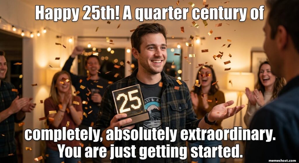 Best 25th Birthday Memes to Save