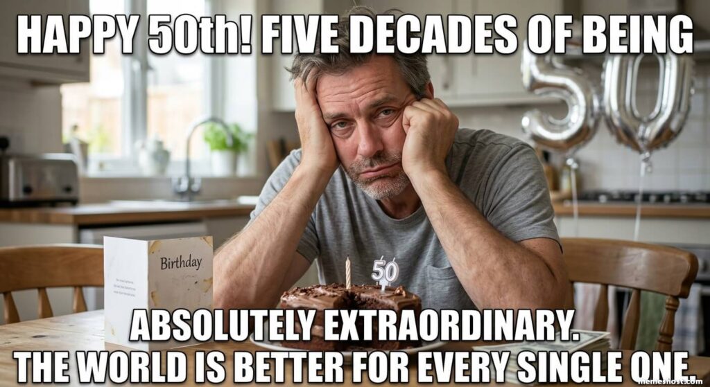Best 50th Birthday Meme