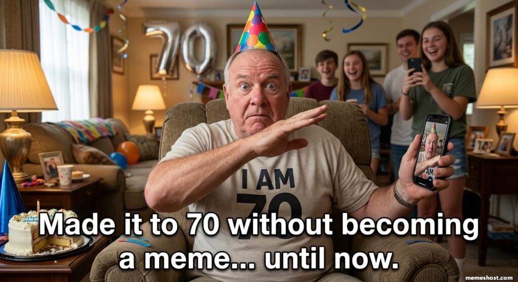 Best 70th Birthday Meme