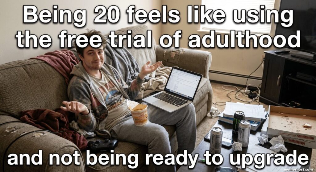 Funny 20th Birthday Meme 