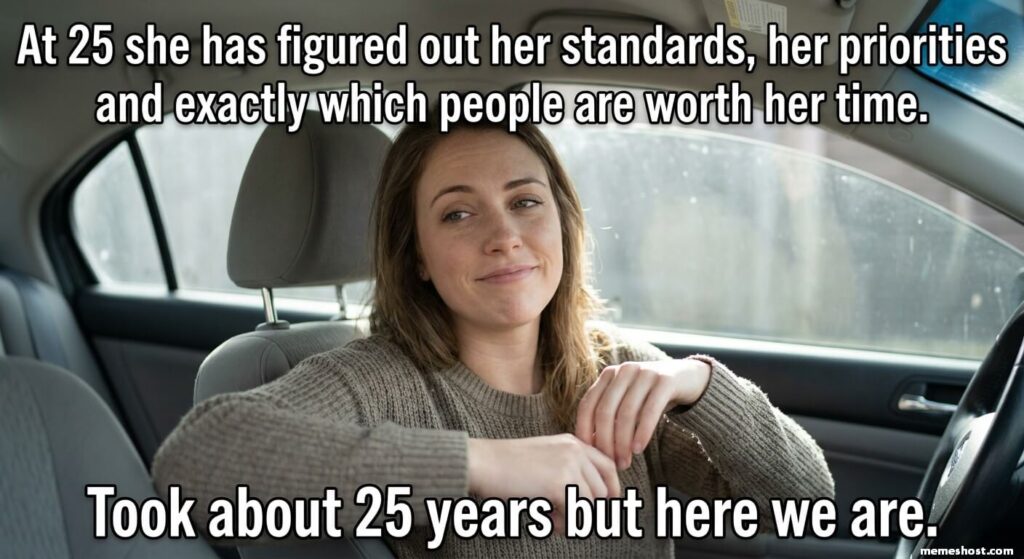 Funny 25th Birthday Memes for Her