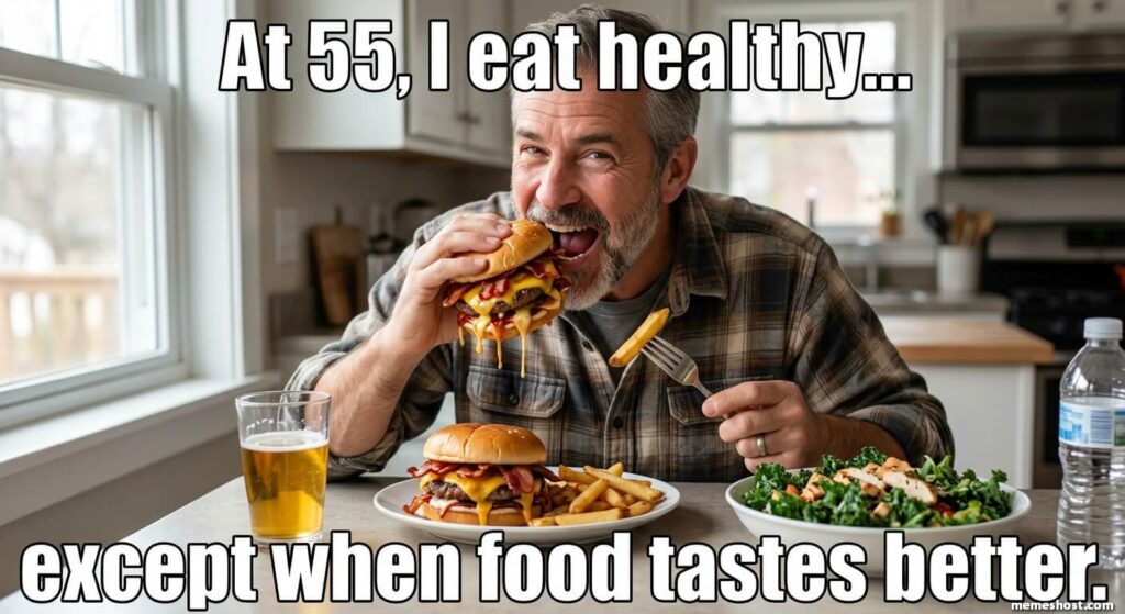 Funny 55th Birthday Meme