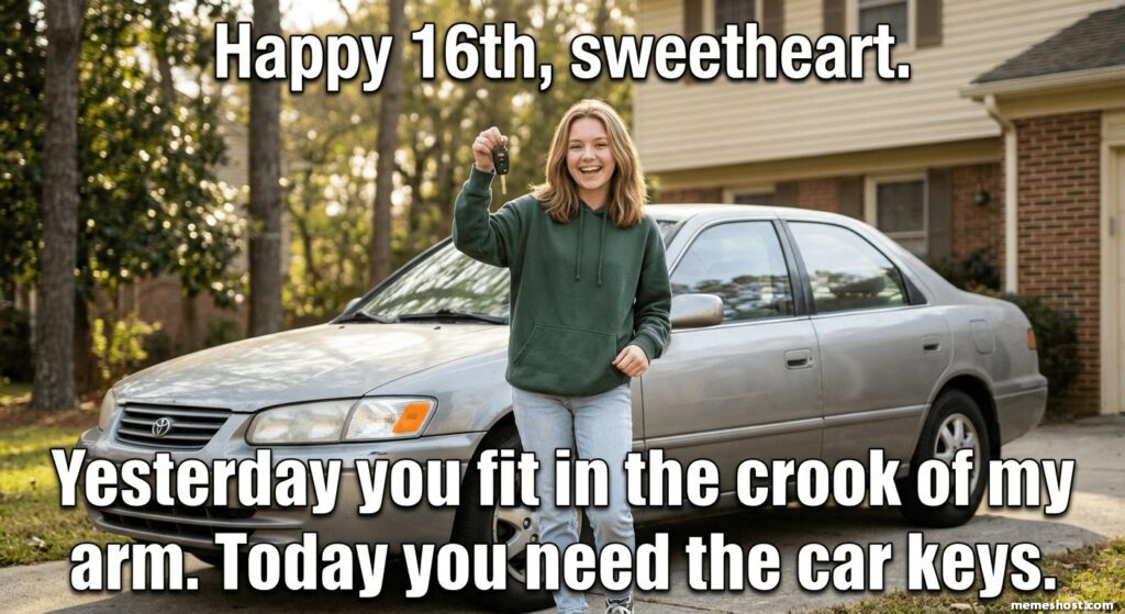 Happy 16th Birthday Daughter Meme
