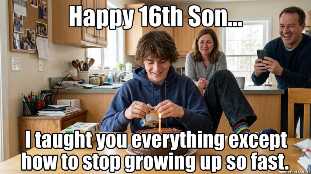 Happy 16th Birthday Son Meme