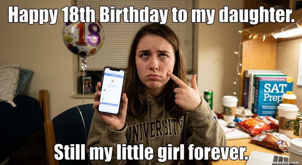 Happy 18th Birthday Daughter Meme