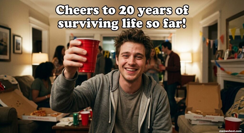 Happy 20th Birthday Meme