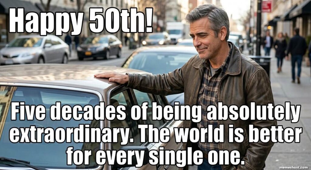 Happy 50th Birthday Meme