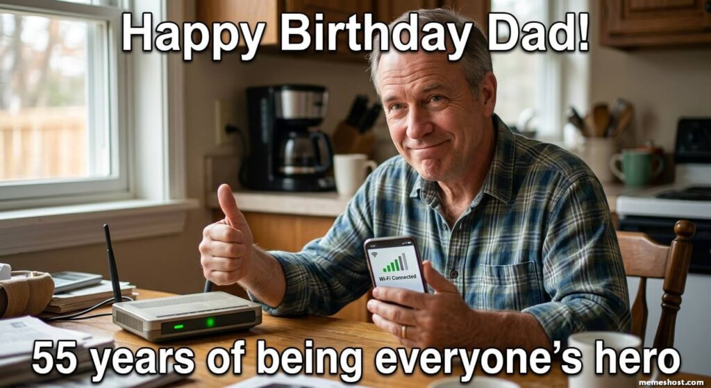 Happy 55th Birthday Dad