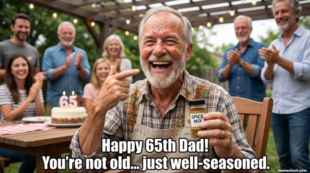 Happy 65th Birthday Dad Meme