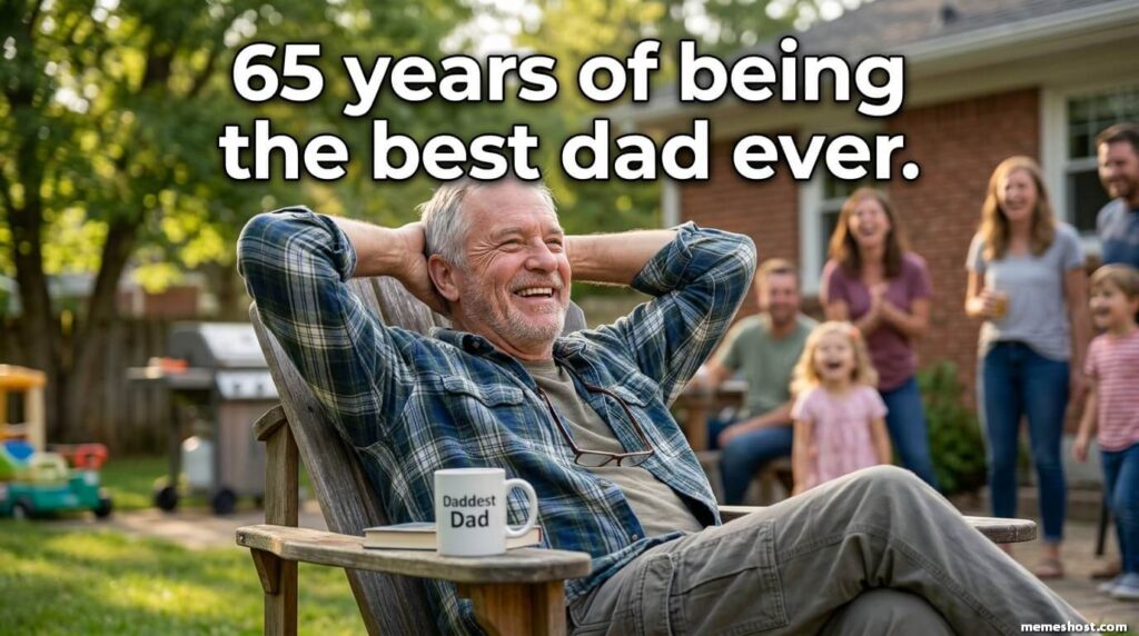 Happy 65th Birthday Dad Meme