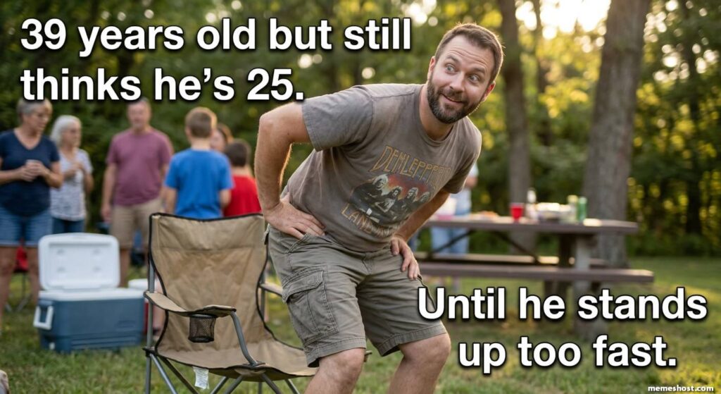 39th Birthday Meme for Him
