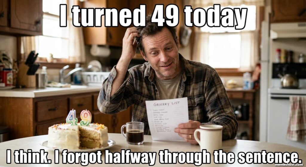 Funny 49th Birthday Meme