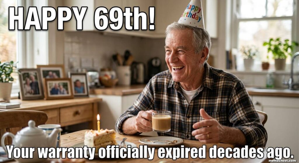 Funny 69th Birthday Meme