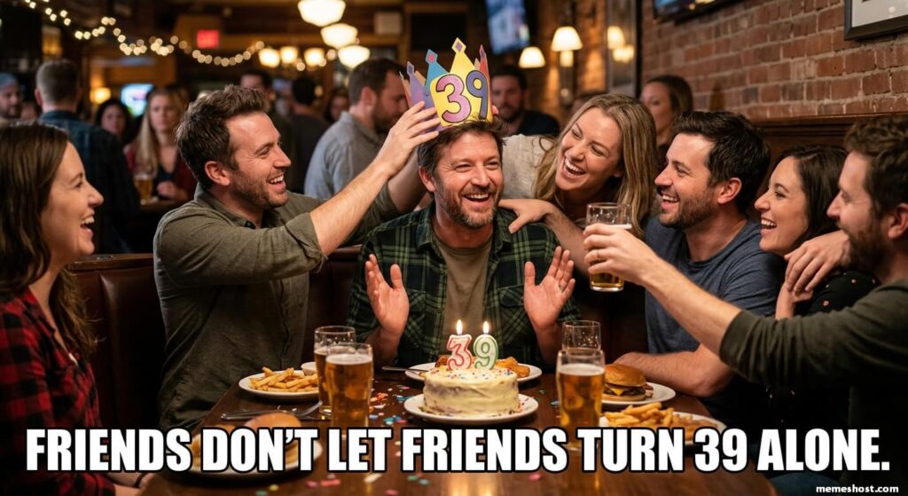 Happy 39th Birthday Friend Meme