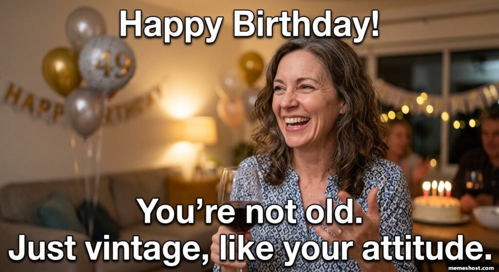 Happy 49th Birthday Sister Meme