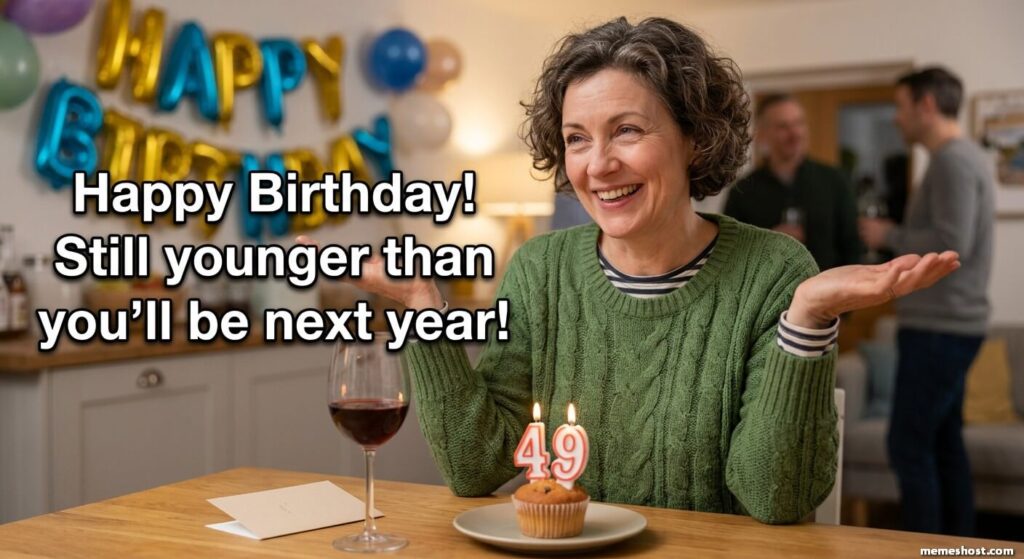 Happy 49th Birthday Sister Meme