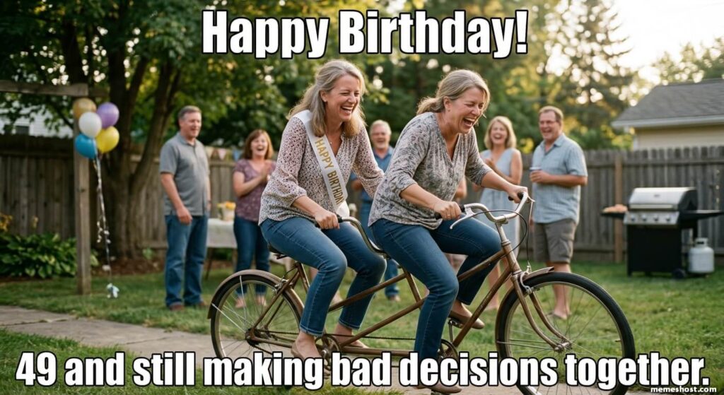 Happy 49th Friend Birthday Meme