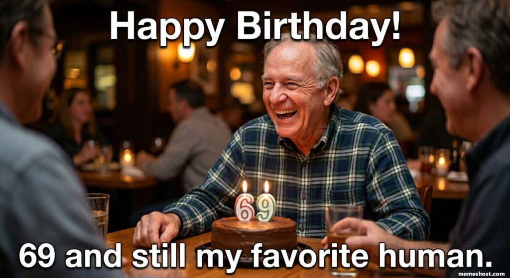Happy 69th Birthday Friend Meme