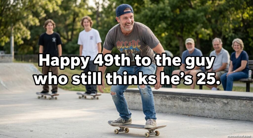Husband 49th Birthday Meme