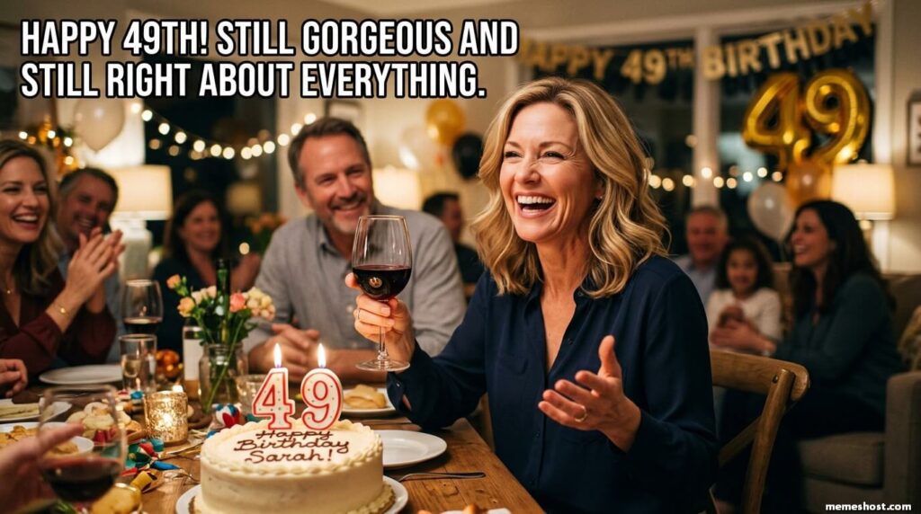 Wife 49th Birthday Meme